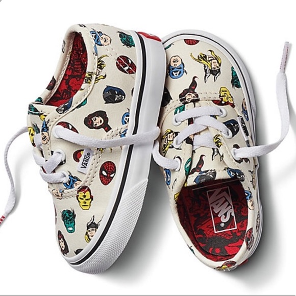 marvel vans shoes